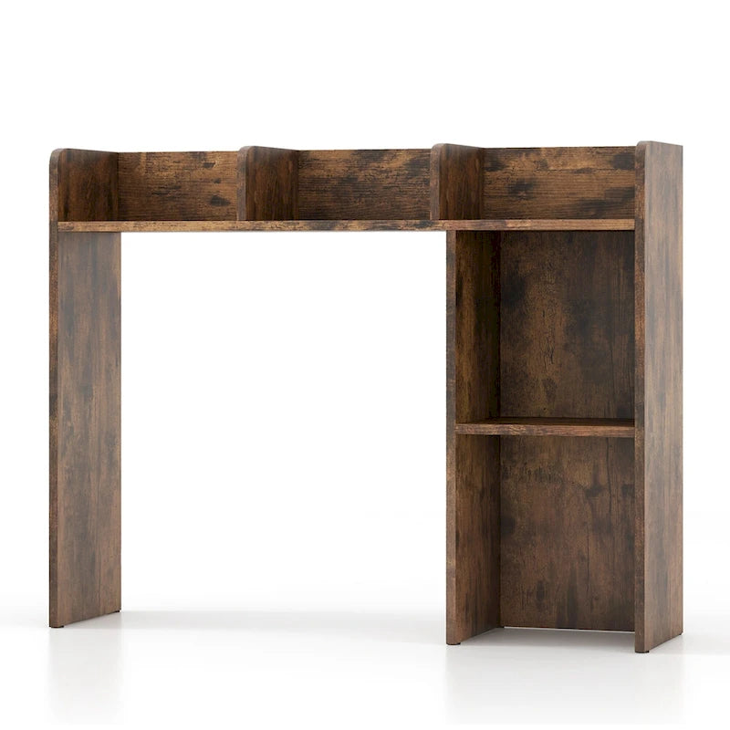Desk Bookshelf Desktop Storage Organizer Display Shelf Rack