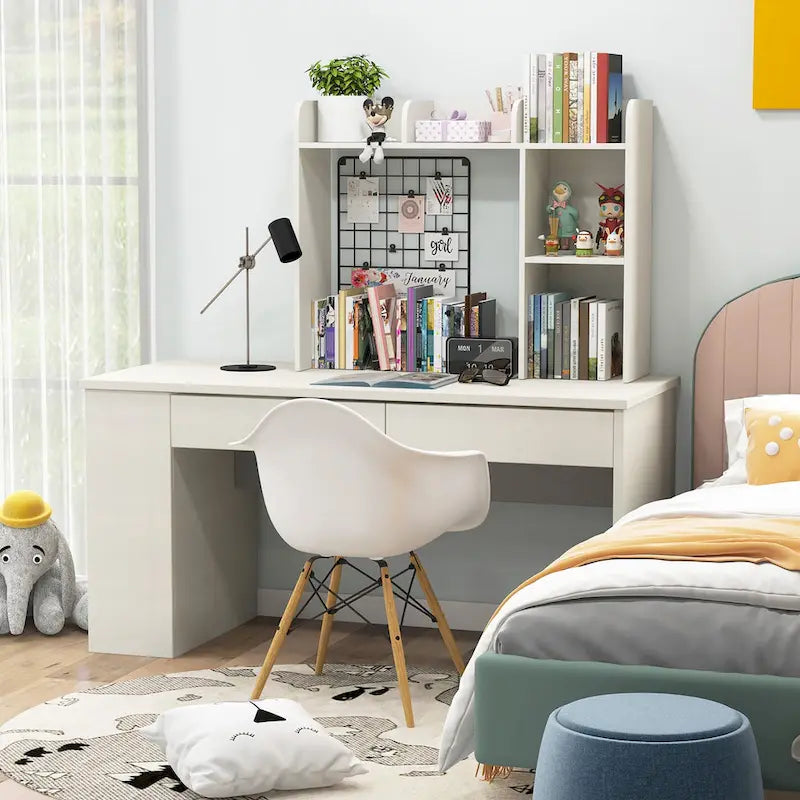 Desk Bookshelf Desktop Storage Organizer Display Shelf Rack
