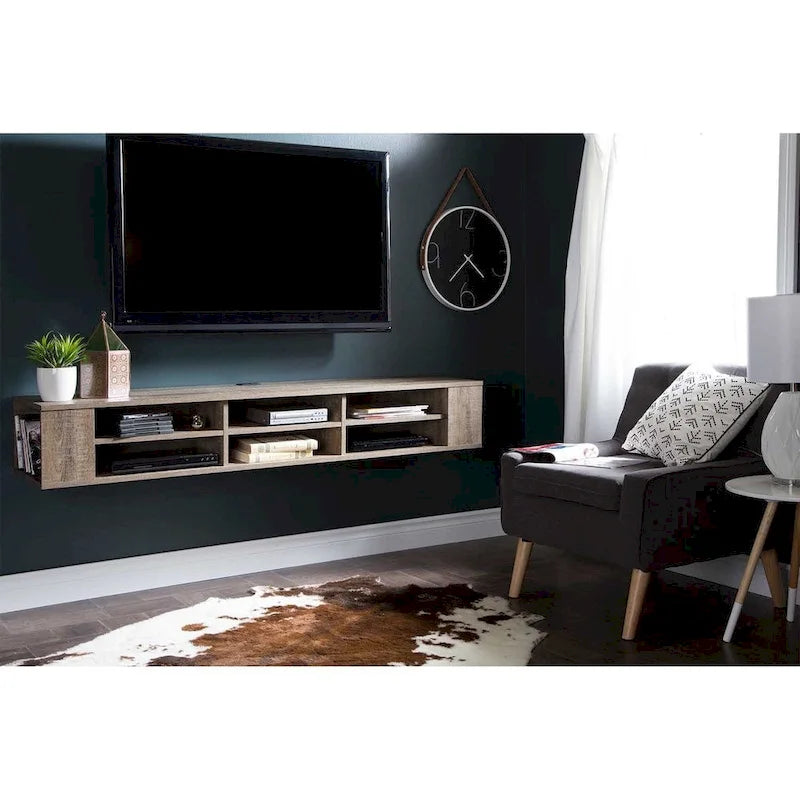 66" Wall Mounted Media Console