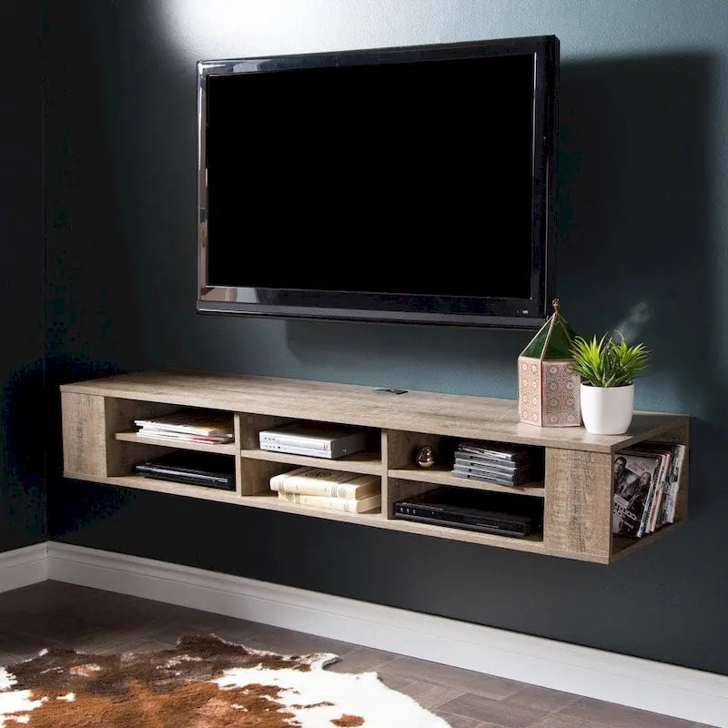 66" Wall Mounted Media Console