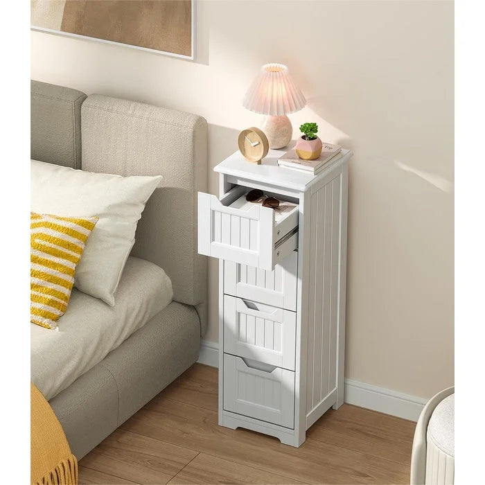 33" Freestanding Storage Cabinet with 4 Drawers