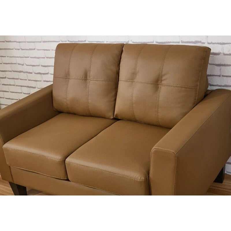 Modern Upholstered Loveseat