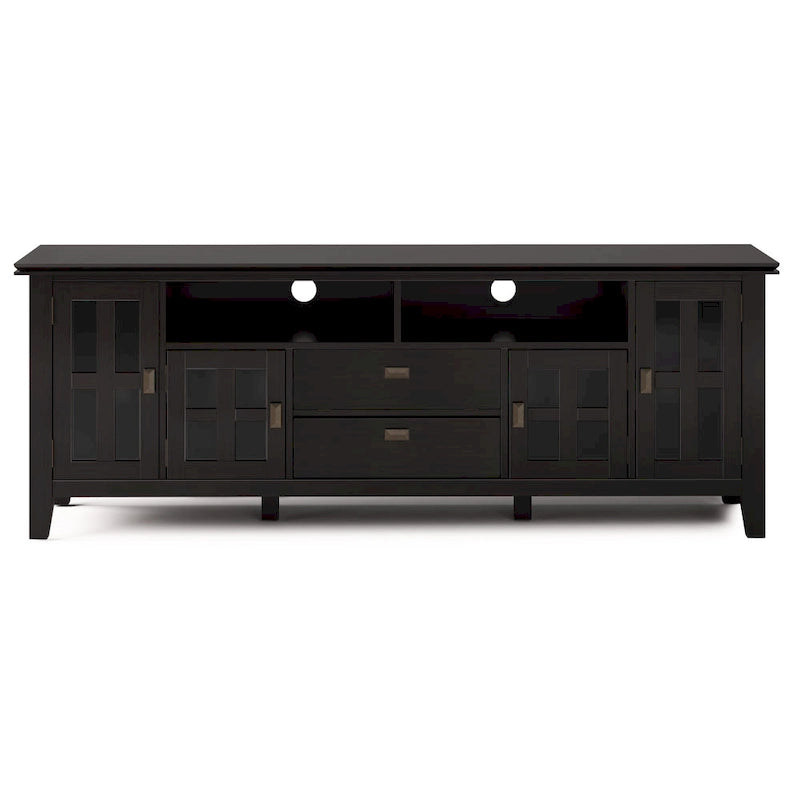 Solid Wood 72" Wide TV Media Stand For TVs up to 80"