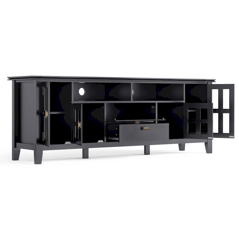 Solid Wood 72" Wide TV Media Stand For TVs up to 80"