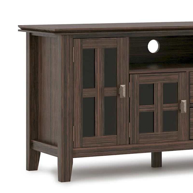 Solid Wood 72" Wide TV Media Stand For TVs up to 80"