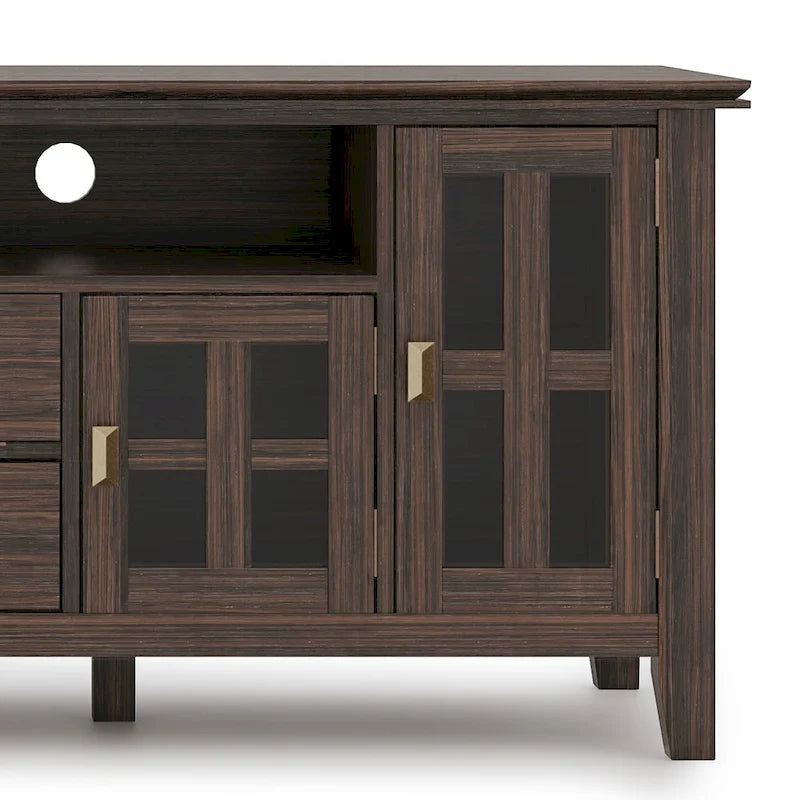 Solid Wood 72" Wide TV Media Stand For TVs up to 80"