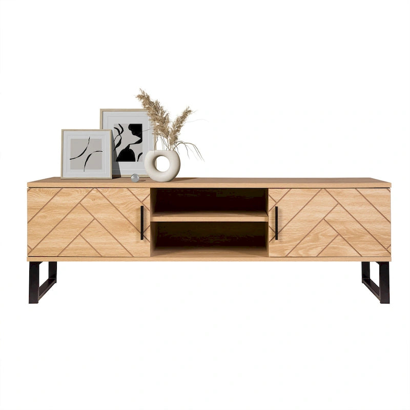 2 Drawer Storage TV Stand