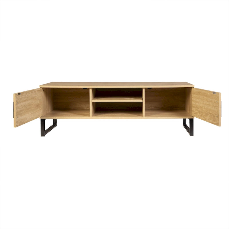 2 Drawer Storage TV Stand