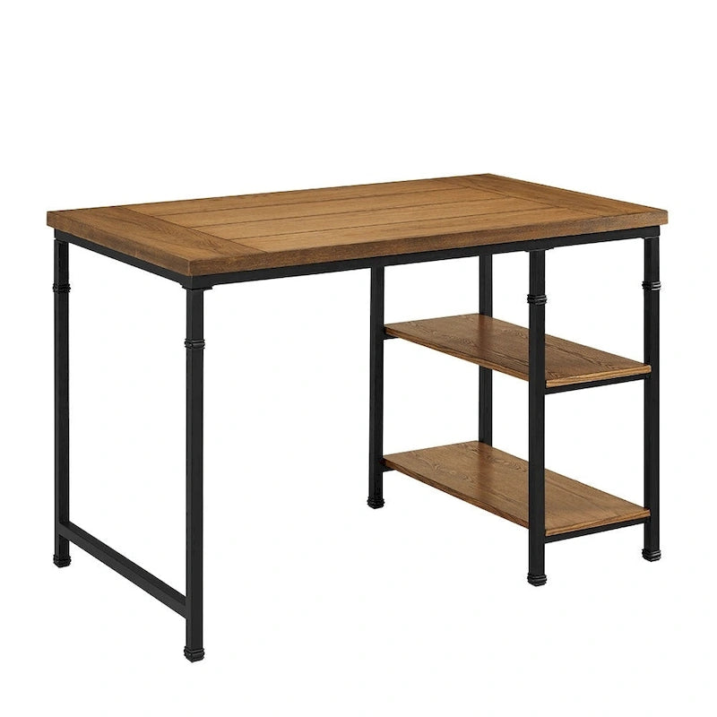 Metal & Wood Industrial Desk