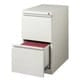 Steel Mobile Two-Drawer File Pedestal with Lock