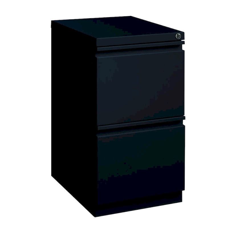 Steel Mobile Two-Drawer File Pedestal with Lock