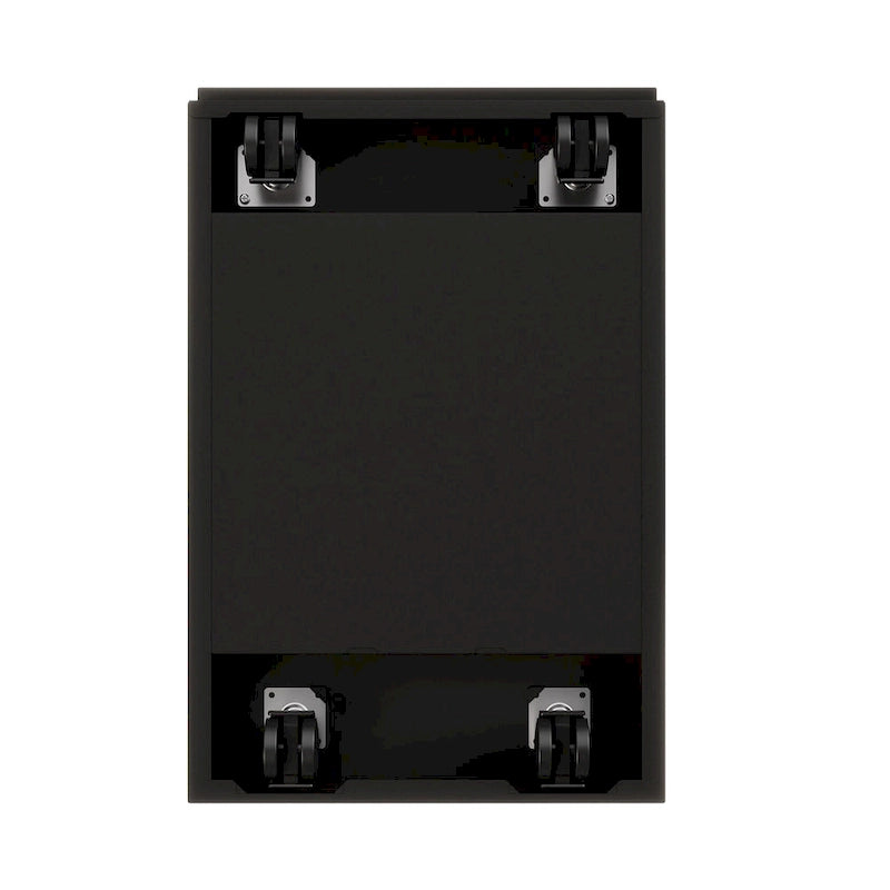 Steel Mobile Two-Drawer File Pedestal with Lock