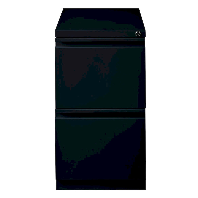 Steel Mobile Two-Drawer File Pedestal with Lock