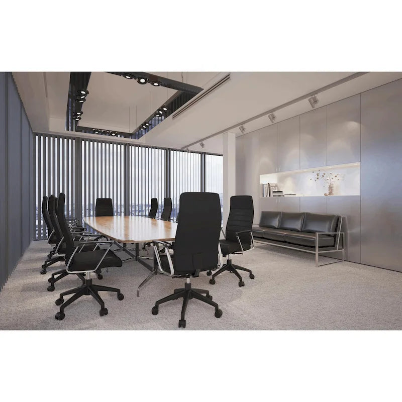 Modern High Back Leather Conference Office Chair