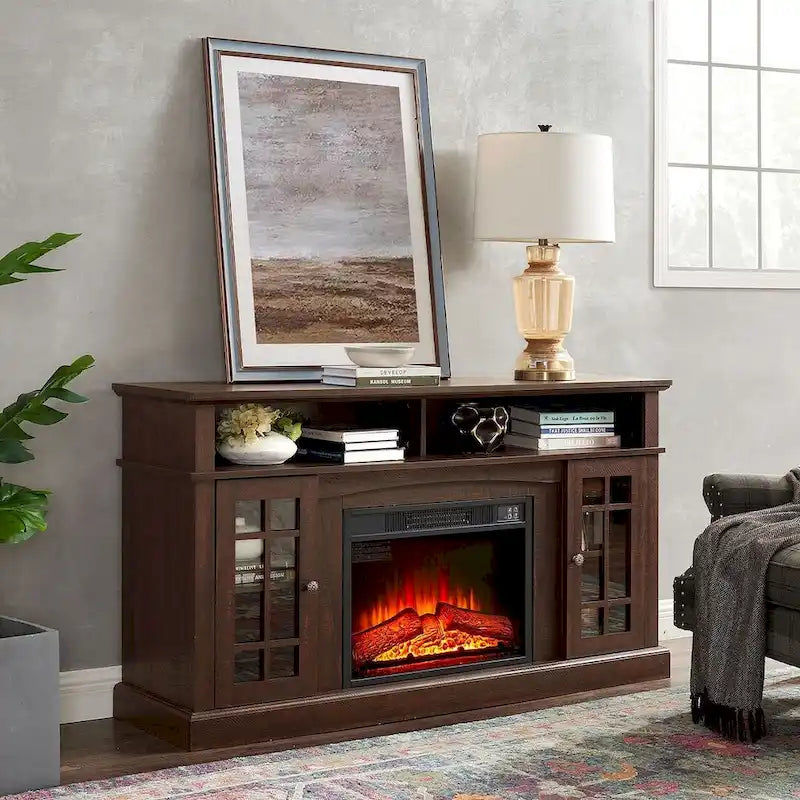 TV Stand for TVs up to 65 with Fireplace