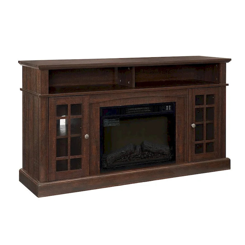 TV Stand for TVs up to 65 with Fireplace