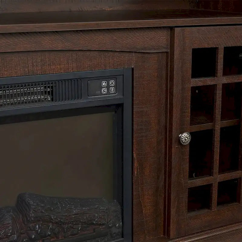 TV Stand for TVs up to 65 with Fireplace