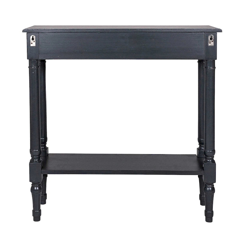 Wood Console Accent Table with Drawer