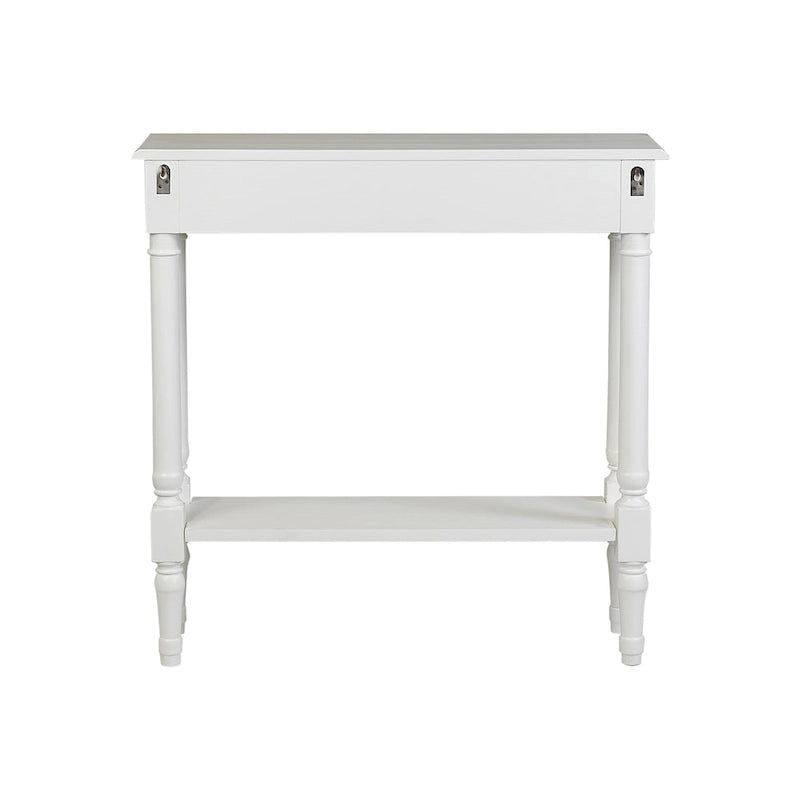 Wood Console Accent Table with Drawer