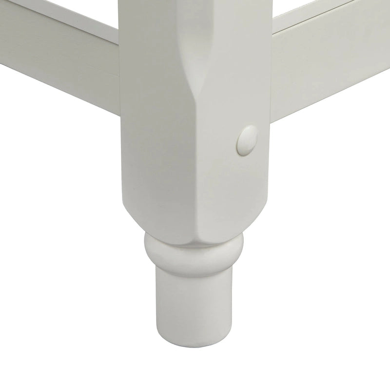Cottage White Round Dining Table