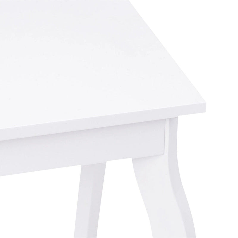 End Table with Storage Shelf