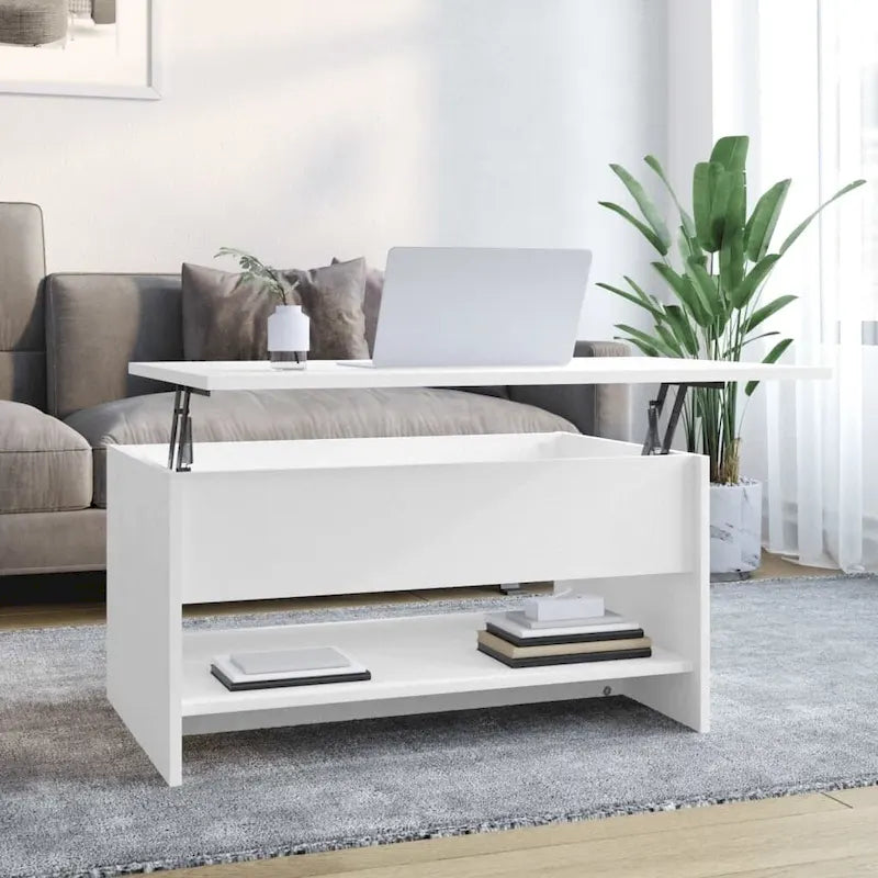 Coffee Table with Lift Top – Engineered Wood, 31.5 x 19.7 x 16.7"