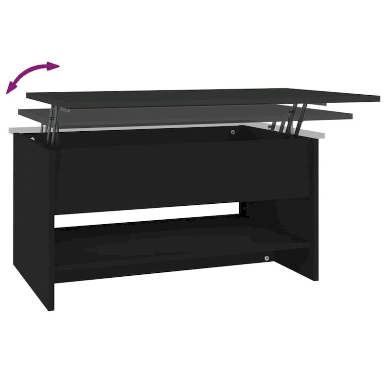 Coffee Table with Lift Top – Engineered Wood, 31.5 x 19.7 x 16.7"