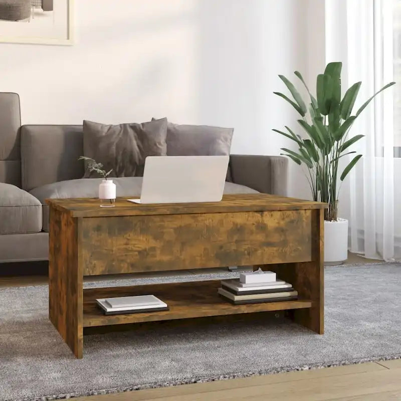 Coffee Table with Lift Top – Engineered Wood, 31.5 x 19.7 x 16.7"