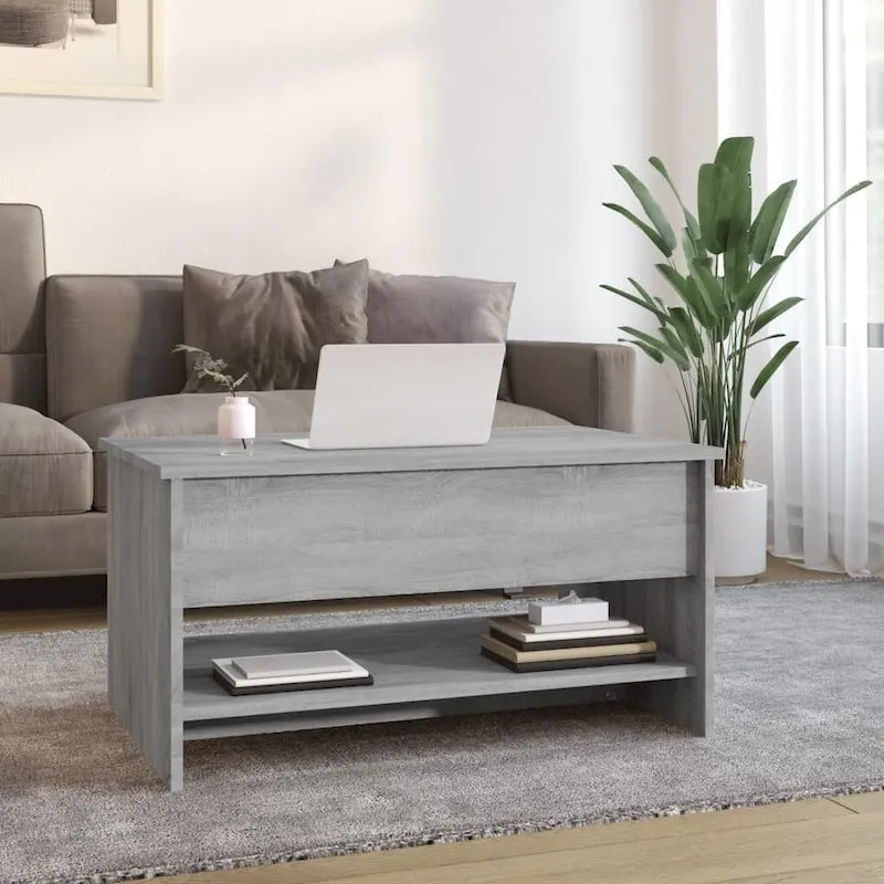 Coffee Table with Lift Top – Engineered Wood, 31.5 x 19.7 x 16.7"