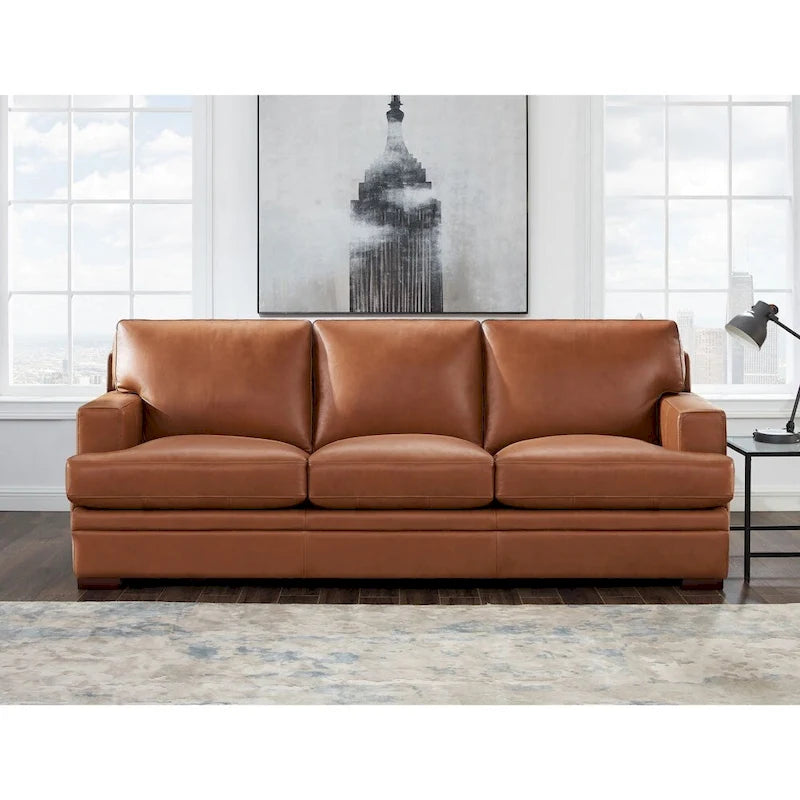 Top Grain Leather Sofa