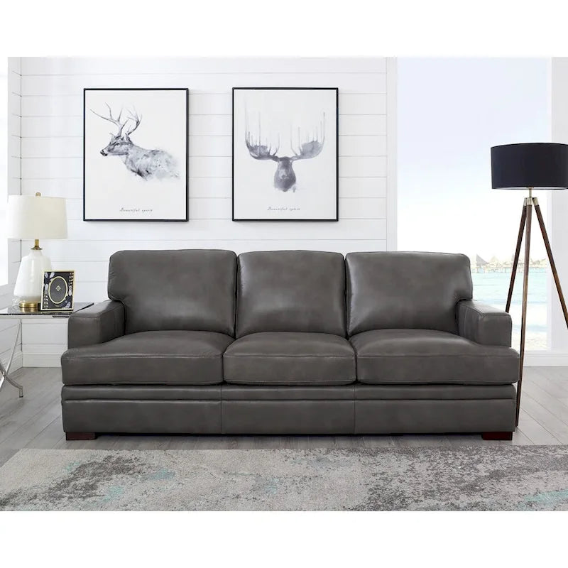 Top Grain Leather Sofa