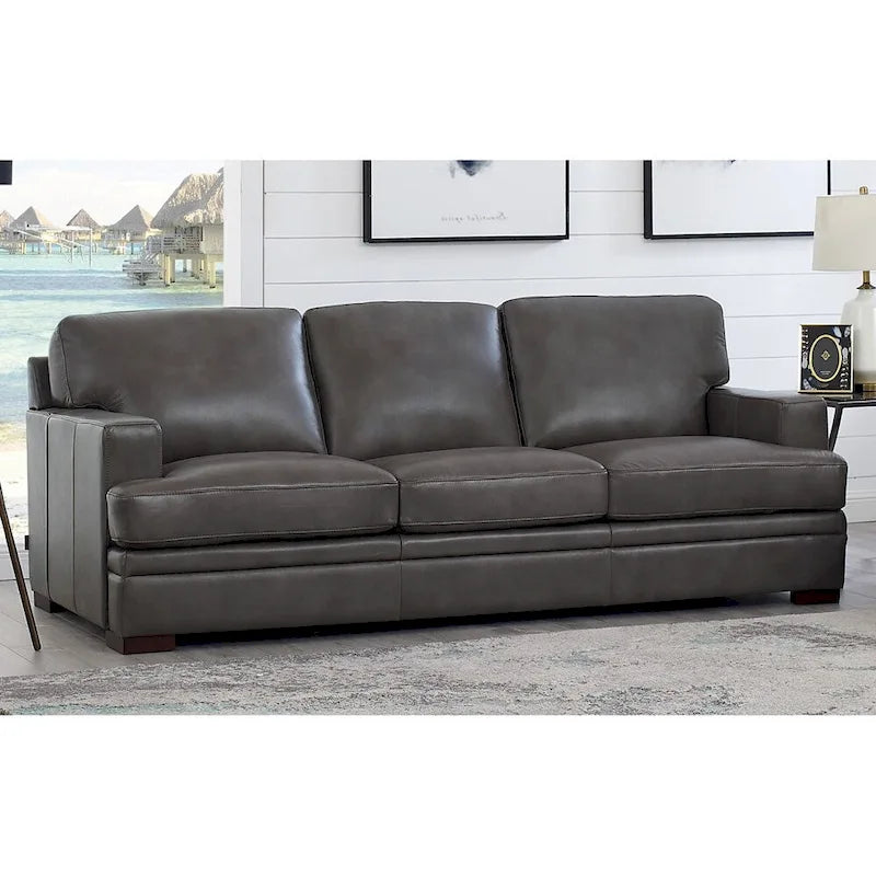 Top Grain Leather Sofa