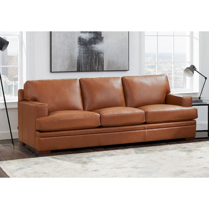 Top Grain Leather Sofa