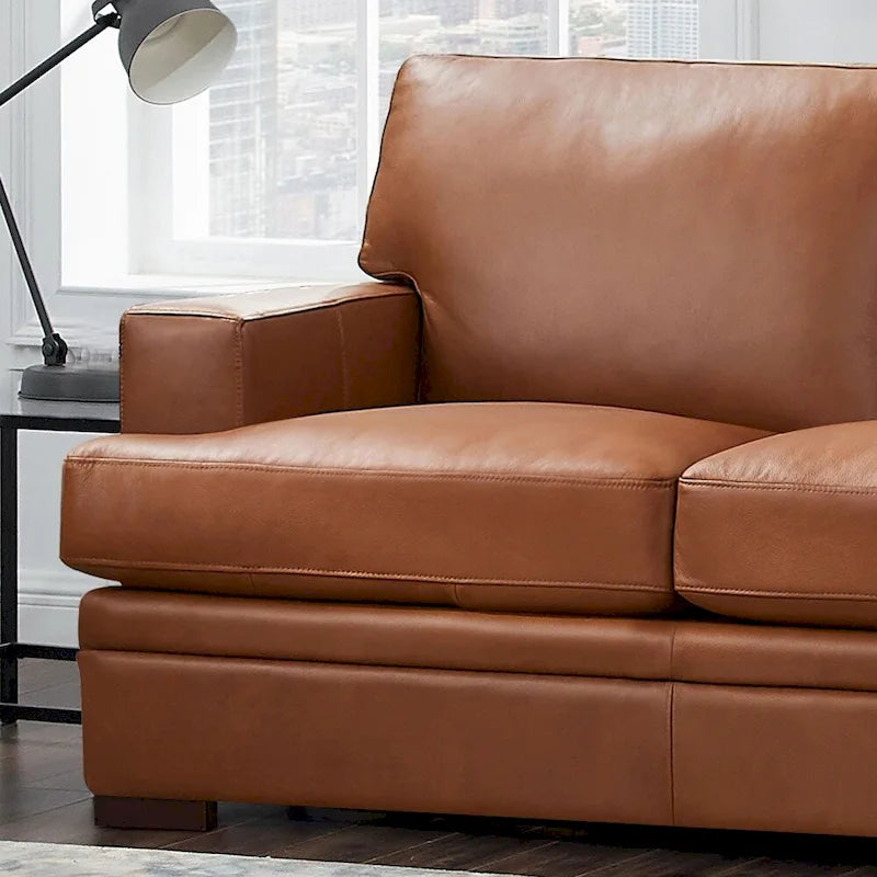 Top Grain Leather Sofa