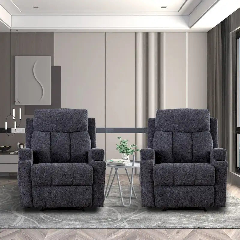 Massage Recliner Chair with Heat and Vibration