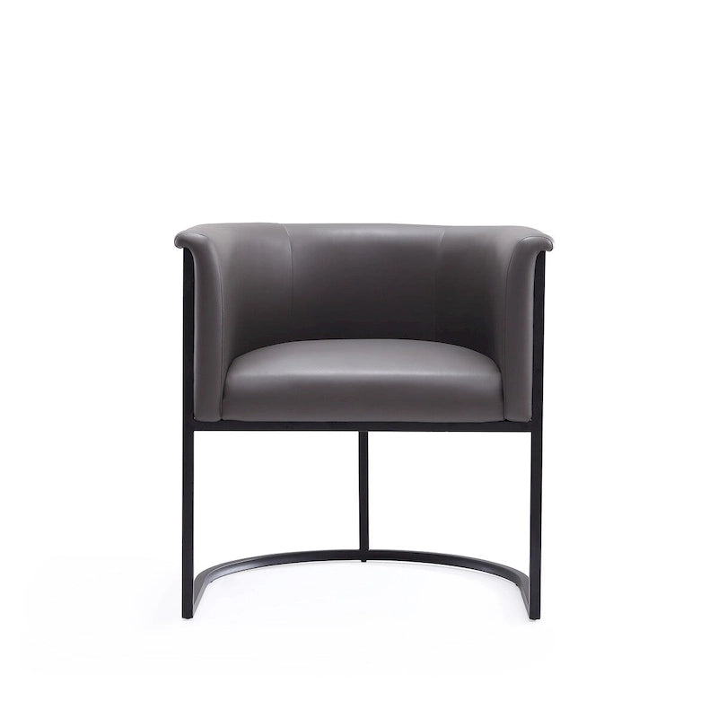 Mid-Century Modern Art-Deco Industrial Dining Chair