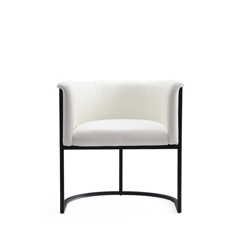 Mid-Century Modern Art-Deco Industrial Dining Chair