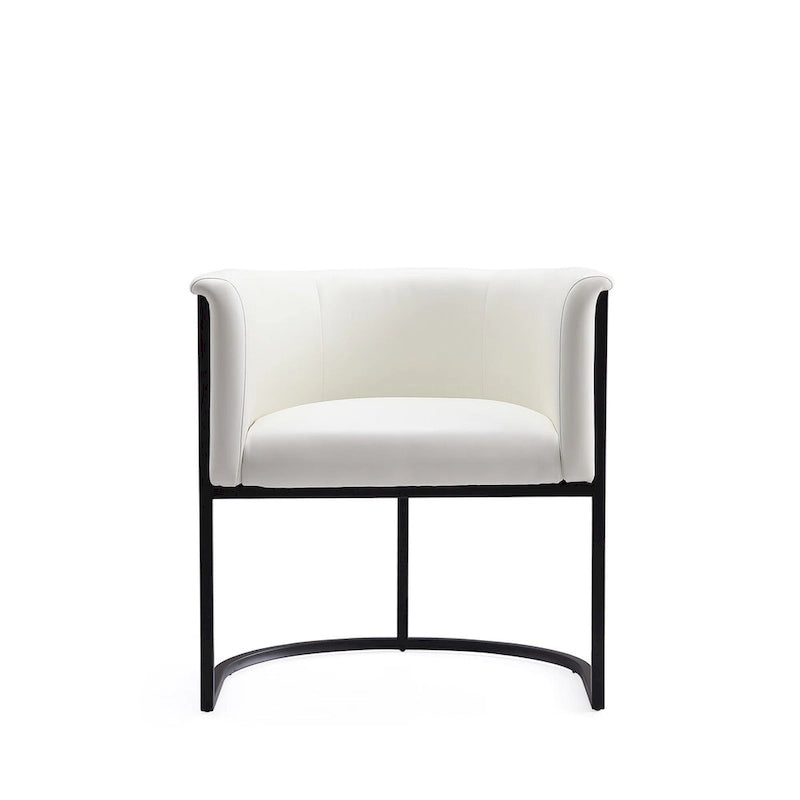 Mid-Century Modern Art-Deco Industrial Dining Chair
