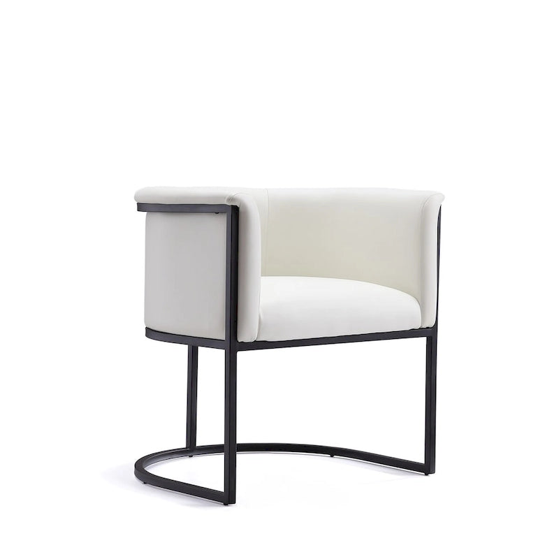 Mid-Century Modern Art-Deco Industrial Dining Chair