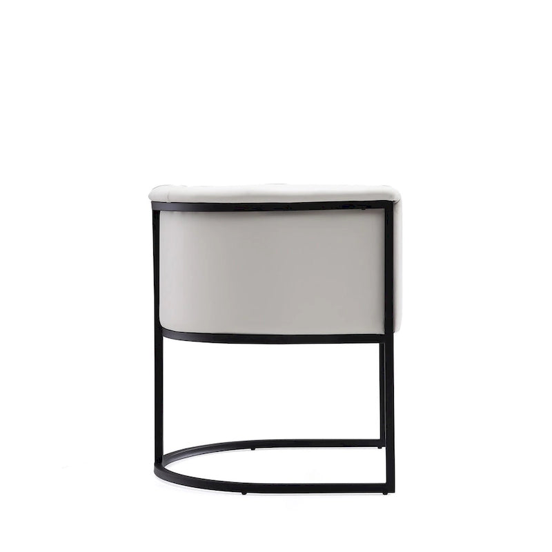 Mid-Century Modern Art-Deco Industrial Dining Chair