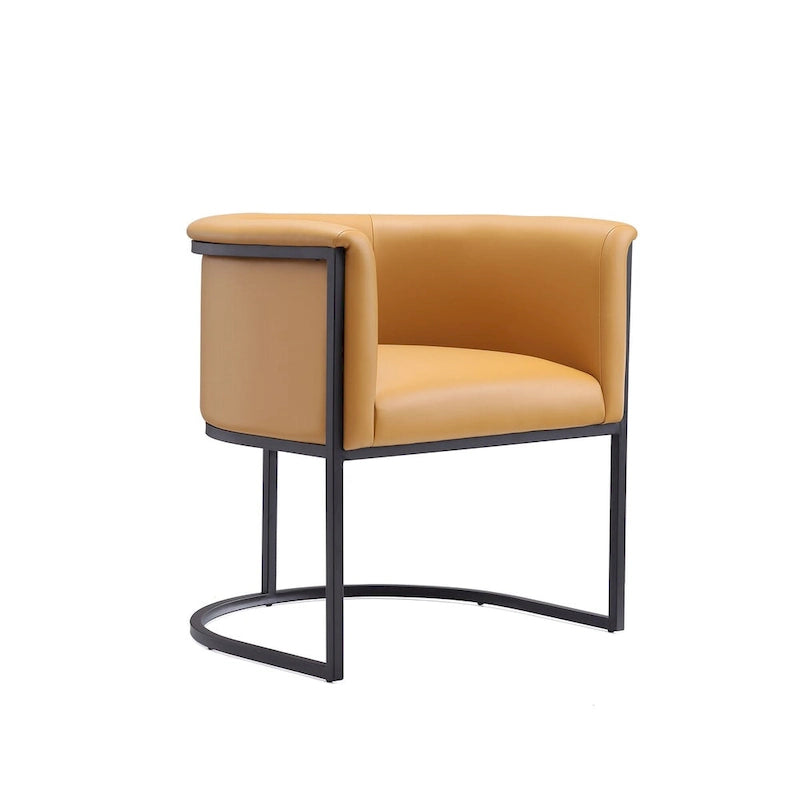 Mid-Century Modern Art-Deco Industrial Dining Chair