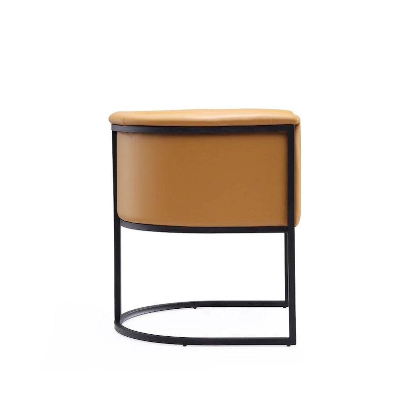 Mid-Century Modern Art-Deco Industrial Dining Chair