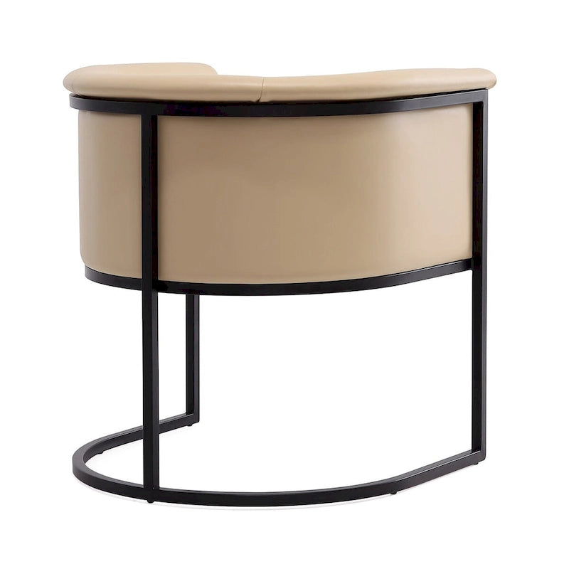 Mid-Century Modern Art-Deco Industrial Dining Chair