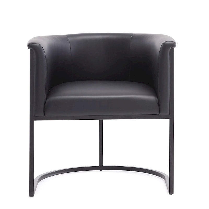 Mid-Century Modern Art-Deco Industrial Dining Chair