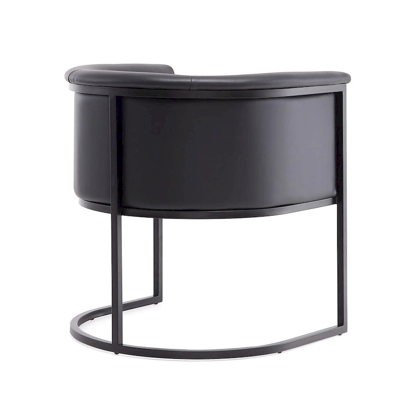 Mid-Century Modern Art-Deco Industrial Dining Chair