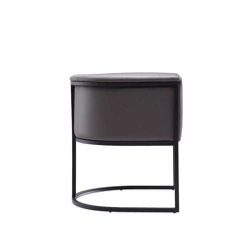 Mid-Century Modern Art-Deco Industrial Dining Chair