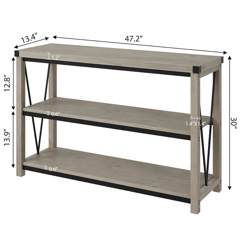 3-Tier Entryway Console Table