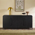 Modern 64-Inch Sideboard with Waterfall Edges