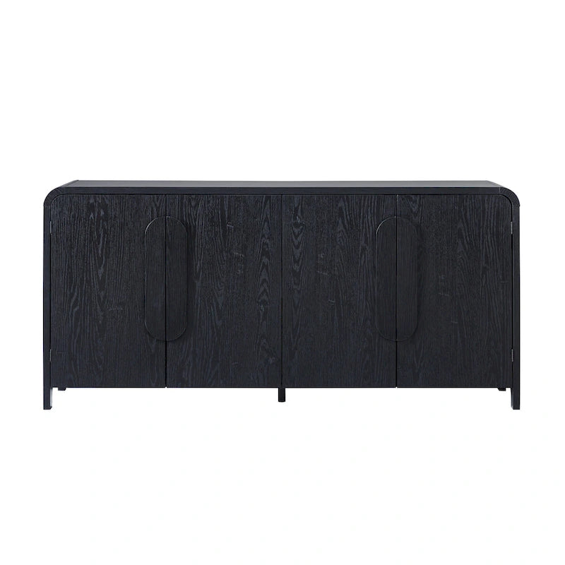 Modern 64-Inch Sideboard with Waterfall Edges